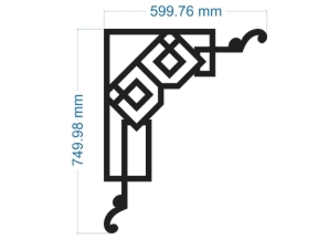 Bản vẽ cnc ke góc dxf