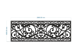 Bản vẽ cnc lan can mới nhất hiện nay