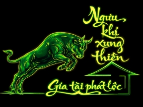 Bản Vẽ CNC Trâu Phong Thủy – Ngưu Khí Xung Thiên Cắt Laser