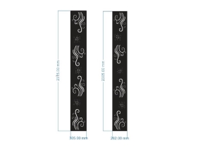 Bản vẽ cnc vách cổng dxf