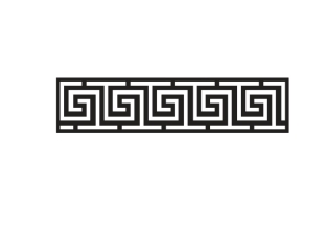 Bản vẽ thiết kế diềm cnc đơn giản
