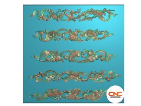 Bát bảo cổ đồ thiết kế file jdp đẹp