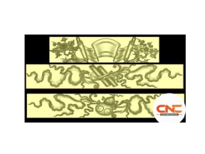 Bát bảo cuốn thư đàn bầu cnc jdp