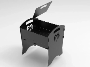 Bếp nướng cnc file dxf đẹp