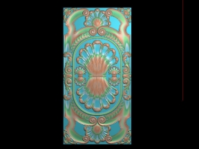 Bno cửa hoa lá tây mới