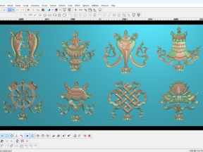Bộ Bát Bảo đẹp CNC file Jdp