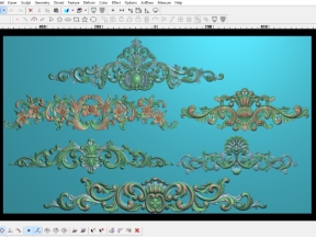 Bộ Hoa Lá Tây CNC file Jdp mới