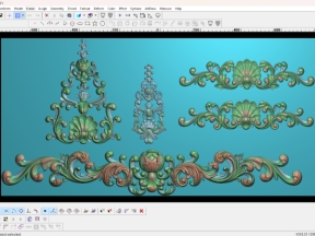 Bộ Hoa Lá Tây CNC file Jdp mới đẹp