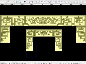 Bộ mẫu bàn thờ triện sen số 6