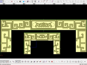 Bộ mẫu bàn thờ triện số 2