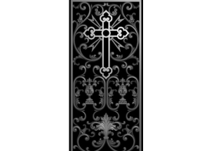 Bông gió nhà thờ nhôm đúc cnc