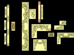 Các mẫu tứ linh chắp đẹp cnc