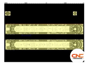 Câu đổi chữ vuông cnc thiết kế jdp đẹp