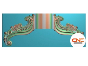 Chân bàn ăn lá tây đẹp cnc thiết kế jdp