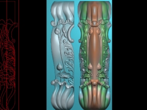 Chân bàn thờ sen mới