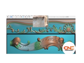 Chân bàn yếm bàn cnc file jdp đẹp