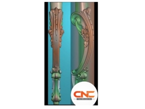 Chân ghế cnc thiết kế mẫu jdp