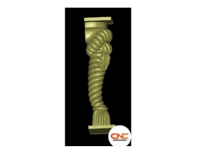 Chân ghế xoắn cnc file jdp