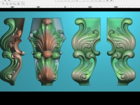 Chân tủ kệ cnc tân cổ