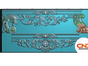 Chân yếm bàn thờ ông địa lá tây đẹp cnc file jdp