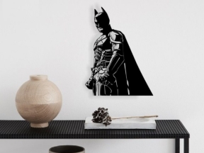 Chia sẻ Mẫu cắt laser decor tường phong cách siêu anh hùng Batman