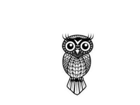 File Cnc Tribal Owl Bird - Mẫu Cắt Cnc Chim Cú Mèo 2D