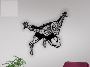 Chia sẻ thiết kế Mẫu cắt laser siêu anh hùng Spiderman siêu đẹp