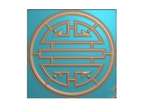 Chữ thọ cnc thiết kế mẫu đẹp tròn