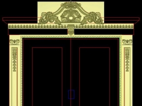 Chương ốp cột cửa tân cổ điển vip