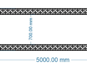 Cnc diềm mái kính đẹp 2d