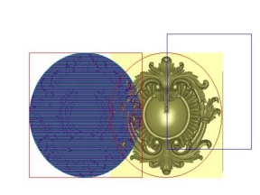 CNC hoa lá tây thiết kế 3d jdp