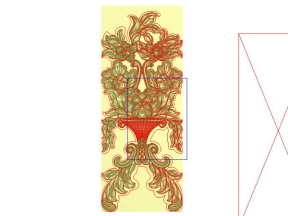 CNC hoa lá tây thiết kế đẹp nhất jdp 3d