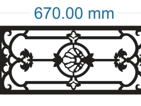 Cnc hoa văn mái kính file dxf
