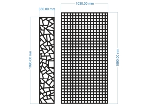 Cnc mẫu vách cổng mẫu đẹp nhất