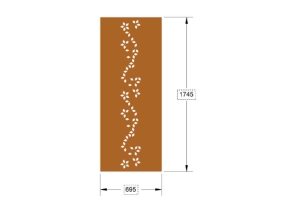 Cnc model vách cổng đơn giản