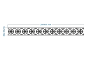 Cnc thiết kế diềm mái kính file cad hoa đẹp