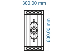Cnc thiết kế hàng rào ô thoáng đẹp