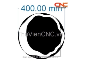 Cnc thiết kế hoa văn tròn đơn giản