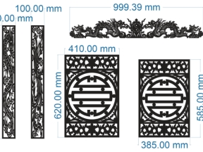 Cnc thiết kế hoa văn xe tang