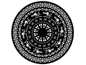 Cnc thiết kế trống đồng tròn dxf