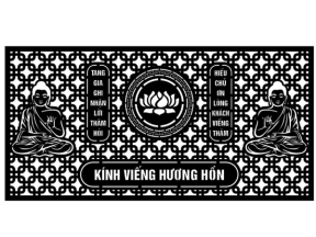Cnc thiết kế tượng phật hoa văn