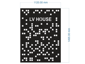 Cnc vách ngăn lv house mẫu đẹp