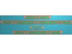 CNC yếm hoa lá tây jdp