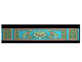 Cổ bàn thờ hoa sen trên jdp