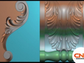 Con sơn mới đẹp 2 mặt cnc file jdp đẹp