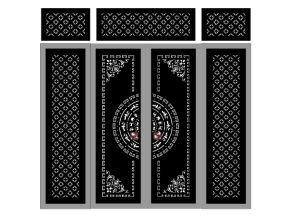 cổng cnc đẹp,cánh cổng đẹp,cổng đẹp 4 cánh