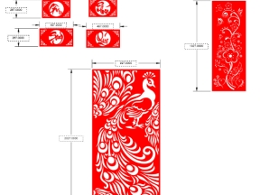 Cổng chim công cnc cắt plasma chất lượng