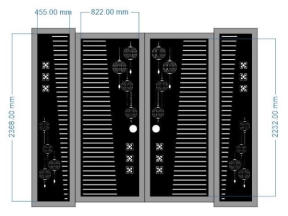 Cổng đèn lồng cnc đẹp