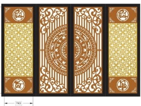 Cổng phát tài phát lộc cnc
