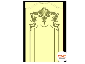 Cửa hoa lá tây cnc file jdp